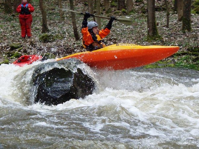 Zažijete i trochu vodáckého adrenalinu