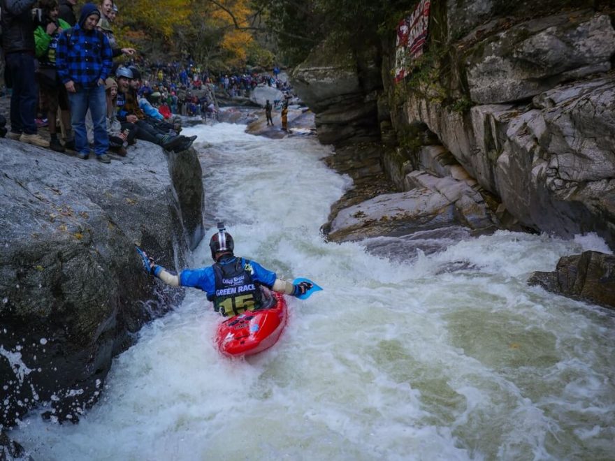 Green Race má i kategorii pro takzvané hand paddlers