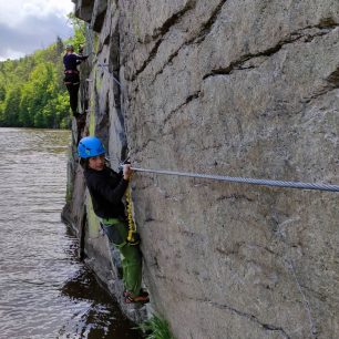 Feratu u Hluboké nad Vltavou zvládnou i děti kolem 10 let