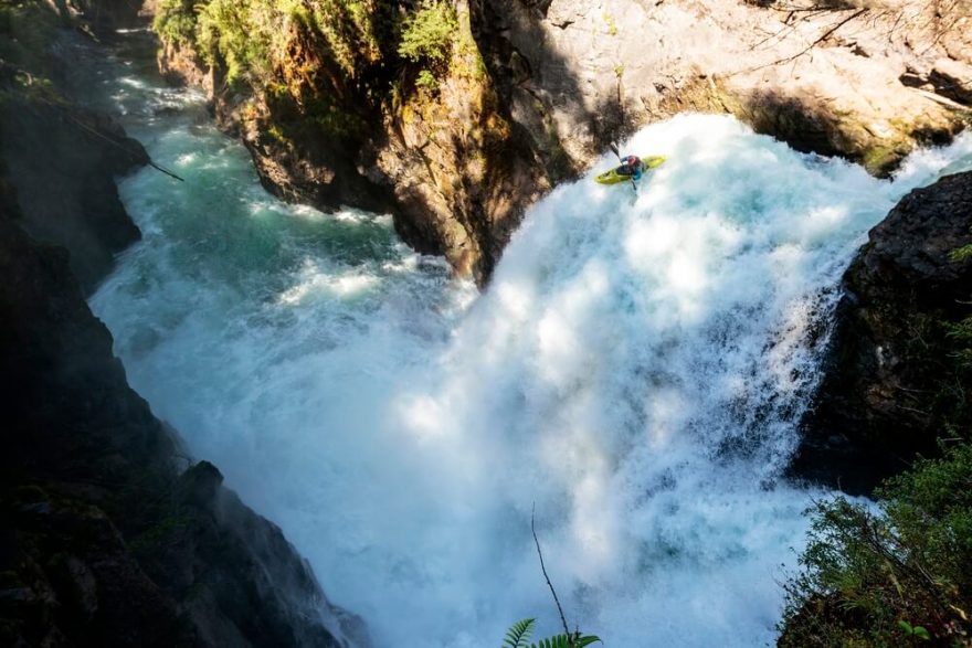 Horse Cock Falls, Rio Manso, Argentina