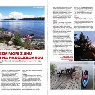 Na paddleboardu po jezeře Vänern