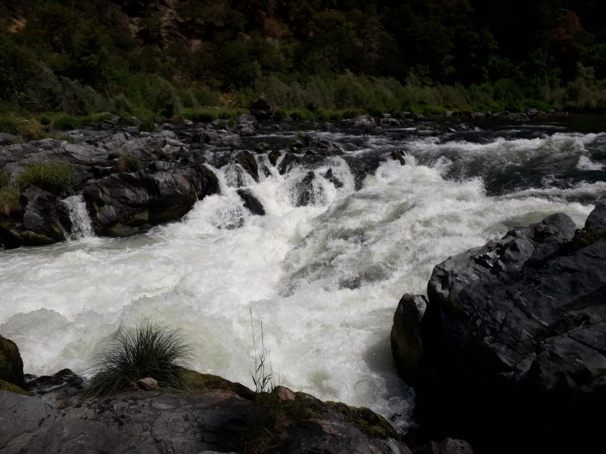 Největší peřej - Rainie Falls