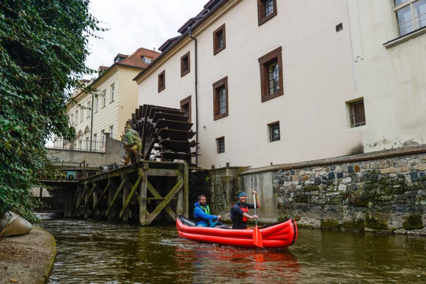 Mlýnské kolo Velkopřevorského mlýna na Čertovce. / F: Jan Hocek