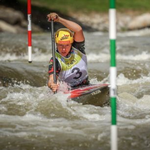 Tereza Fišerová vybojovala bronz v kategorii C1.