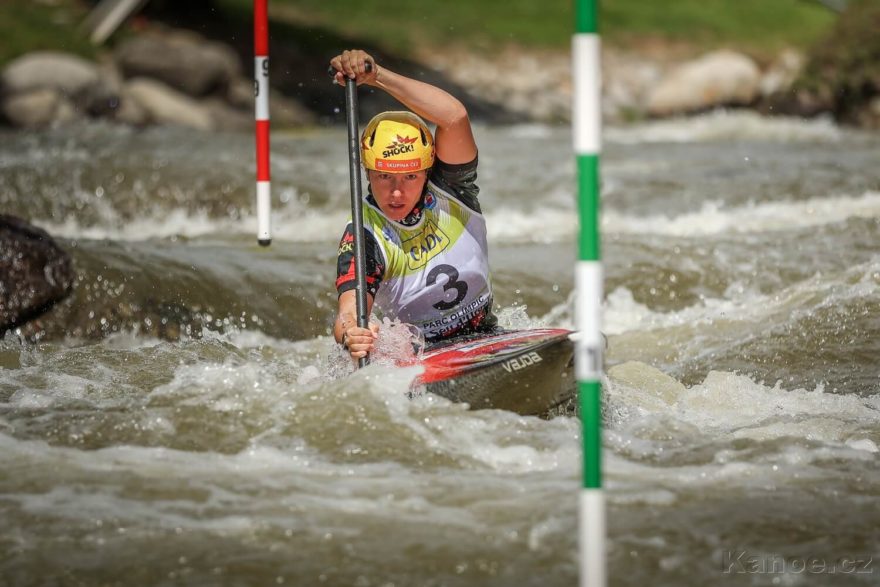 Tereza Fišerová vybojovala bronz v kategorii C1.