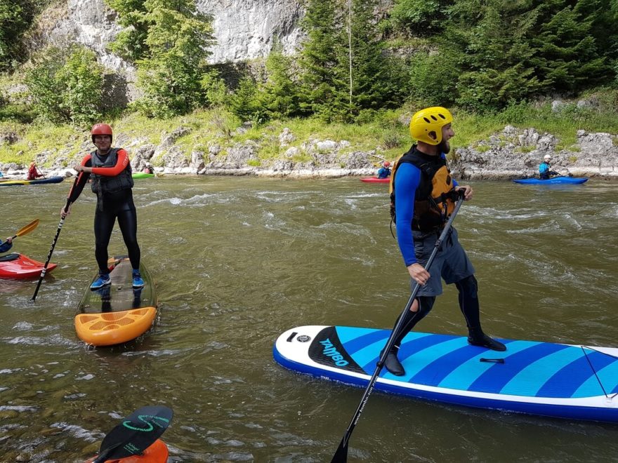 Na své si tu přijdou i zkušenější paddleboardisté.