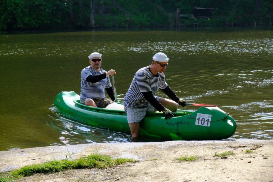 Vodácký maraton na Berounce 2023.