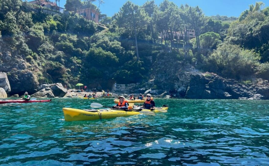 Elba za Marciana Marina. / P: Lucie a Eda