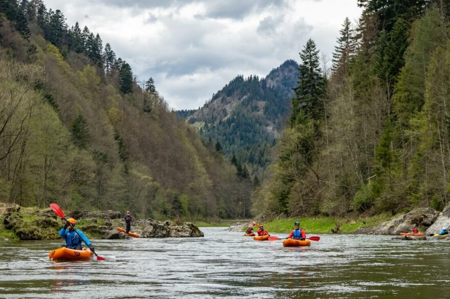 Dunajec, NP Pieniny.