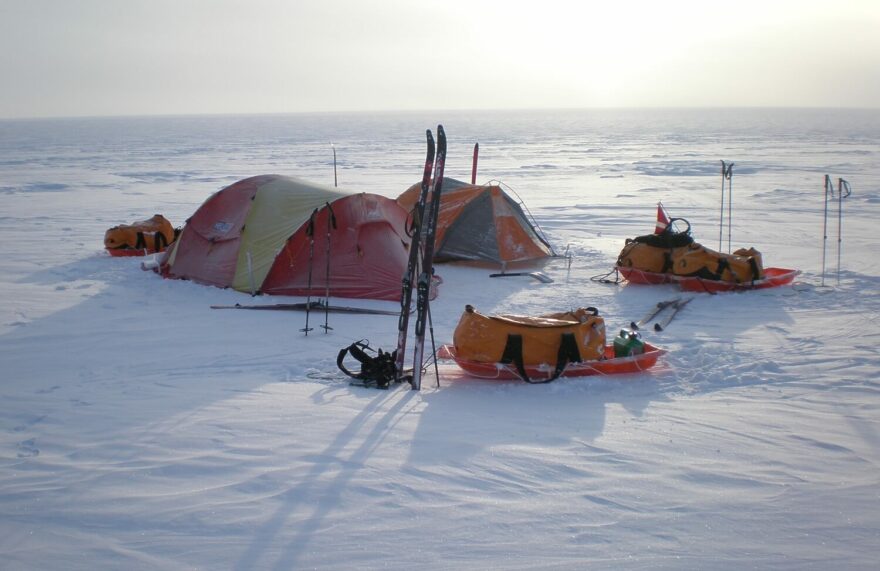 Z přechodu Grónska v roce 2011.