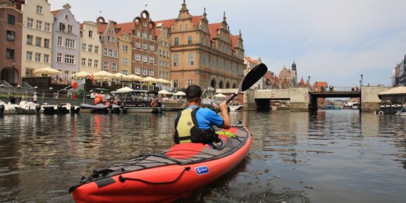 Gdaňsk – prohlídka historického města z kajaku