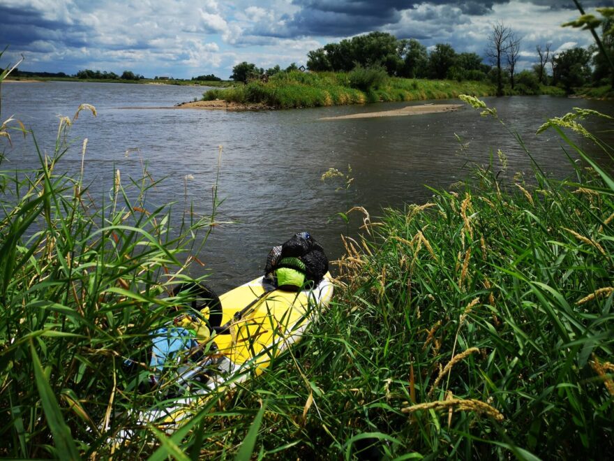 Soutok Lužické Nisy a Odry. Konec prvního velkého paddleboardového putování.