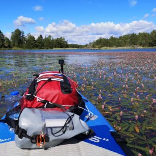 Na jezeře Vänern v přírodní rezervaci Tösse skärgård.