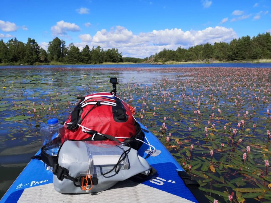 Na jezeře Vänern v přírodní rezervaci Tösse skärgård.