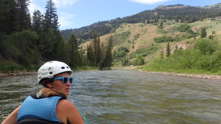 Hoback River se snachou.