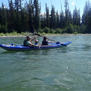 Snake River – Vojta s dětmi.