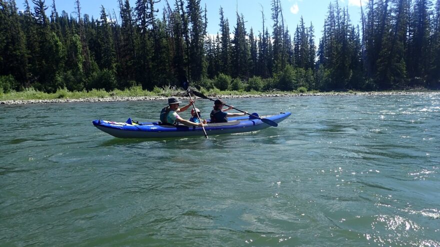 Snake River – Vojta s dětmi.