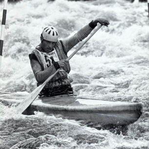 Petr Sodomka při MS Lipno 1967.