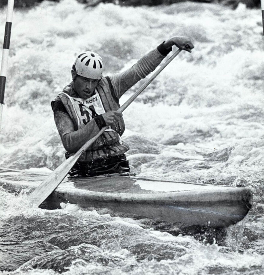 Petr Sodomka při MS Lipno 1967.