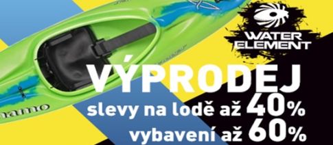 Výprodej zboží Water Element 2016 &#8211; potápíme ceny