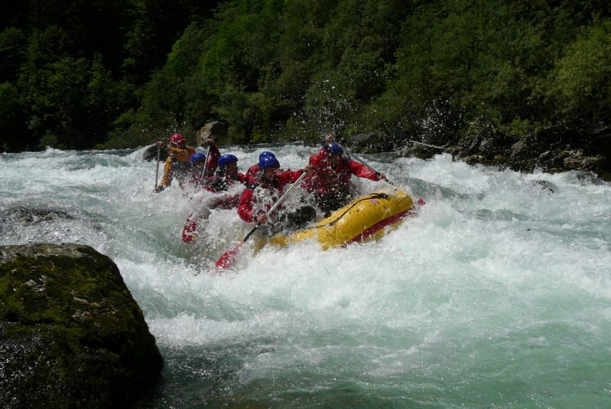 Rozdováděná Sáva Bohinjka