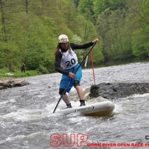 SUP down river open race Paraplíčko 2015