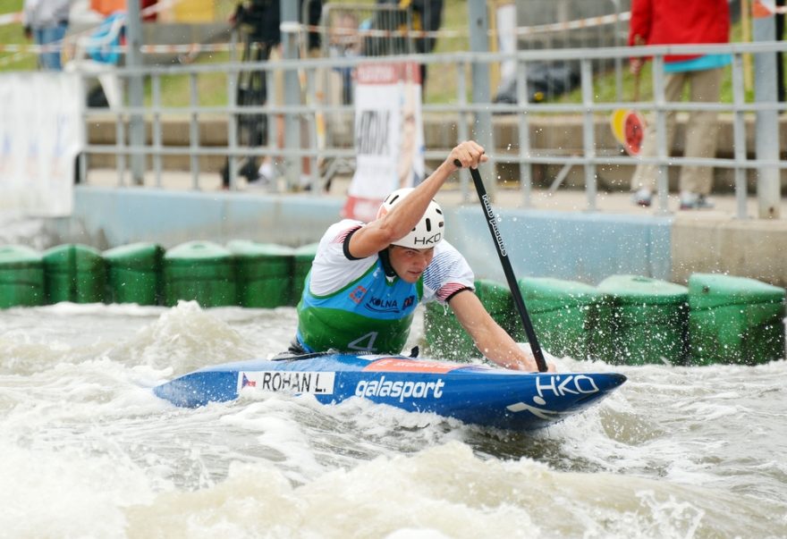 Lukáš Rohan v cíli / F: Alena Ceplová