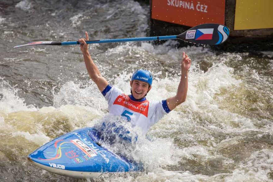 Čerstvý olympijský medailista Jiří Prskavec / F: Jan Luxík