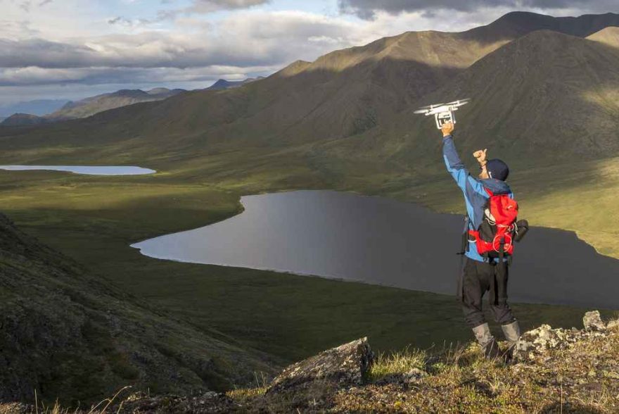 Natáčení dronem je tu někdy velká výzva! / F: Fjolls Expedition