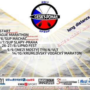 Pozvánka na všechny letošní akce českého poháru