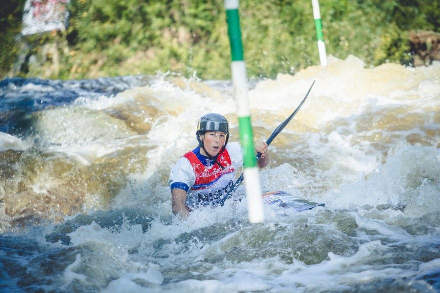 Kajakářka Kateřina Kudějová / F: Alena Ceplová