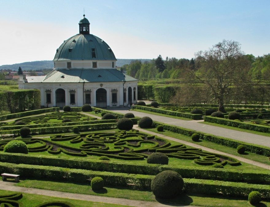 Kroměříž - Rotunda v Květné zahradě / F: František Prokeš