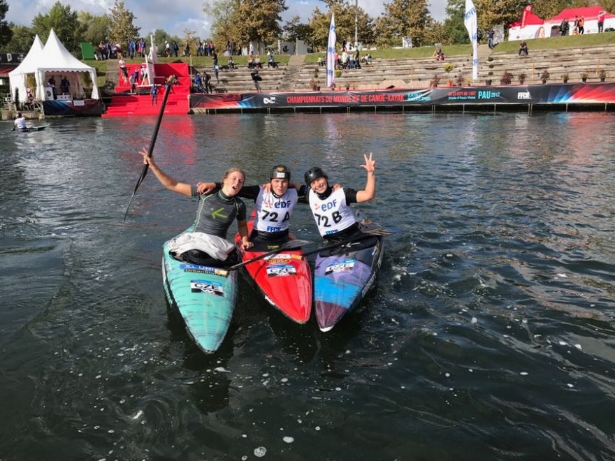 Tereza Fišerová, Monika Jančová, Eva Říhová / F: kanoe.cz