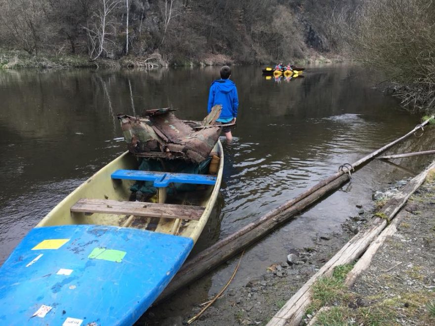 Čistá řeka Sázava 2018