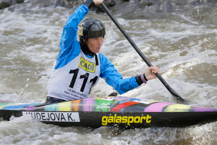 Kajakářka Kateřina Kudějová bere celkové šesté místo ze Světového poháru ve vodním slalomu / F: Martin Hladík