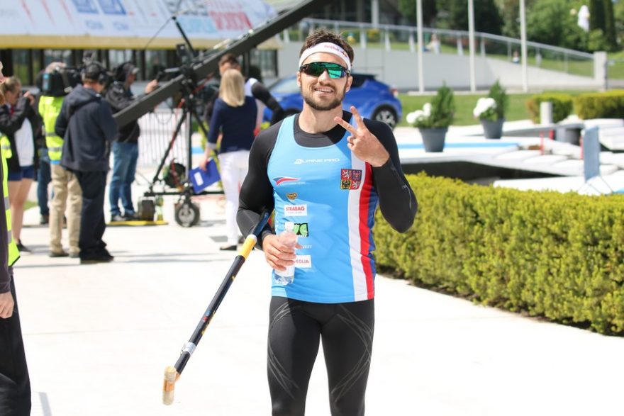 Kanoista Martin Fuksa / F: Nebojša Radovic / Serbian Canoe Federation