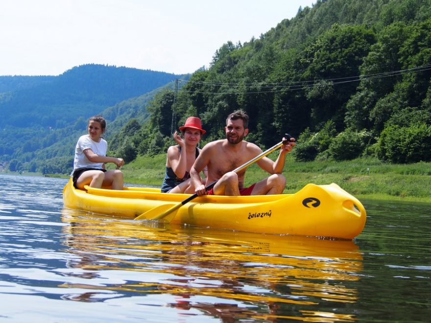 V Active Point Děčín si vedle kanoí, raftů a paddleboardů půjčíte také kola a koloběžky / F: www.enthusia.cz; archiv Petra Snížka