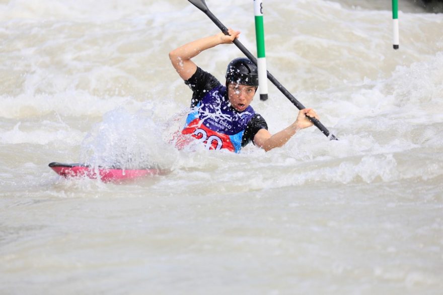 Kajakářka Veronika Vojtová / F: Martin Hladík, kanoe.cz