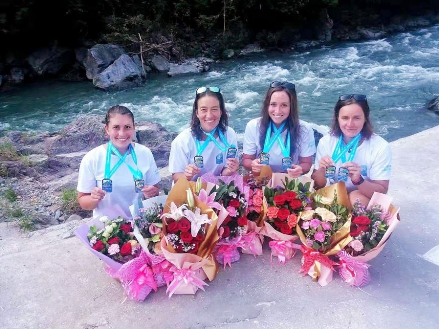 Vítězky světového poháru v raftingu R4 v Číně, TR Omega Czech Women Raft Team / F: TR Omega