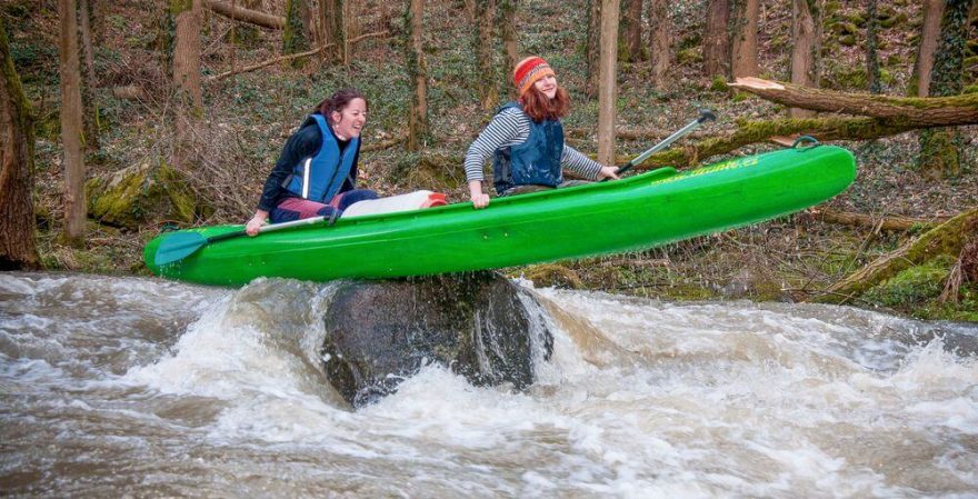 Klíčové místo při akcích na Doubravě - kámen Martin