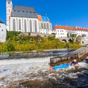 Kategorii paddleboardů vyhrál Martin Novák