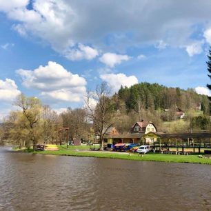 Žlutá plovárna, Malá Skála, současnost / F: archiv Martina Bauera