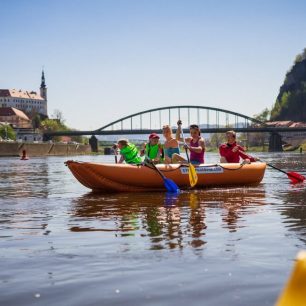 Průjezd historickým Děčínem je opravdu zážitek / F: archiv www.active-point.cz