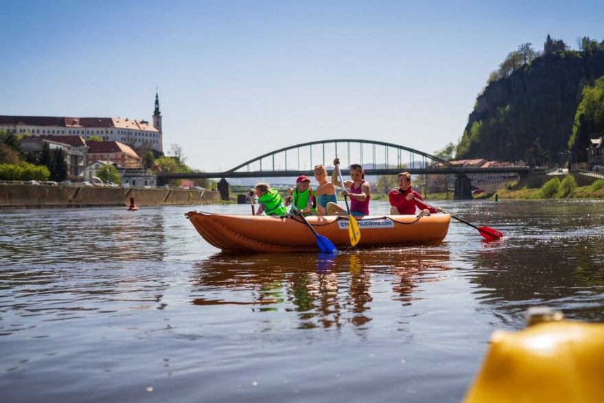 Průjezd historickým Děčínem je opravdu zážitek / F: archiv www.active-point.cz