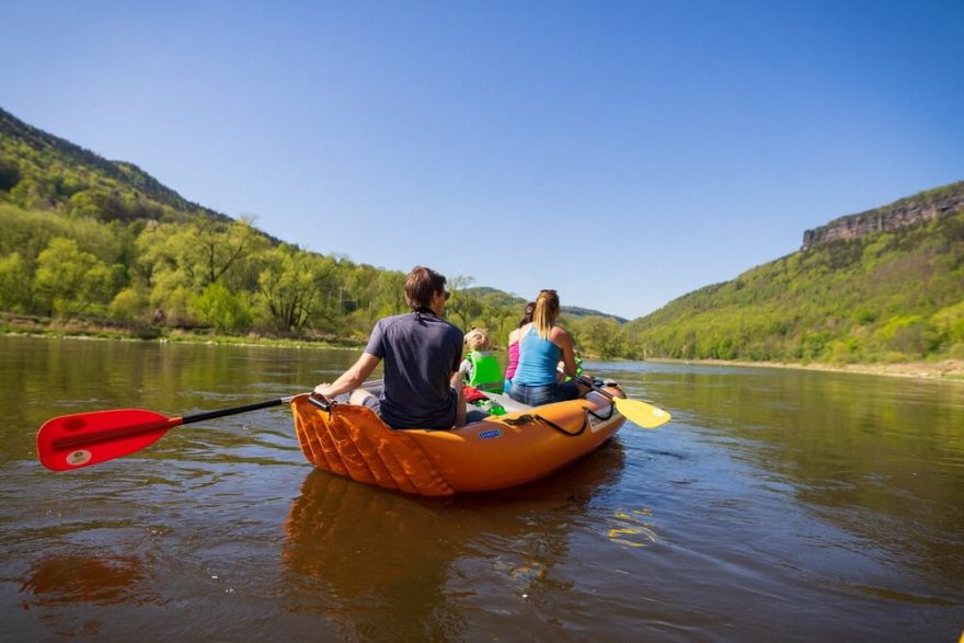 Kaňon Labe je nejhlubším pískovcovým říčním kaňonem v Evropě / F: archiv www.active-point.cz