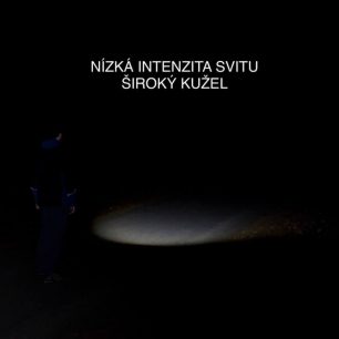 Nízká intenzita svitu a široký kužel čelovky Ledlenser MH5 / F: Martin Slezáček