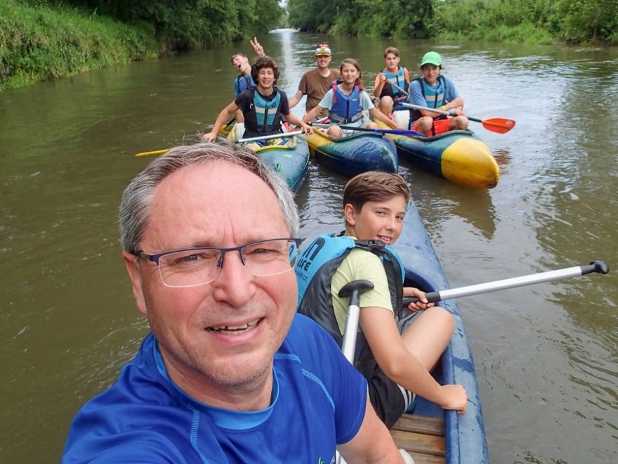 Za sedm dní na vodě se domů vracíme obohaceni o nové dovednosti a hlavně kamarády.