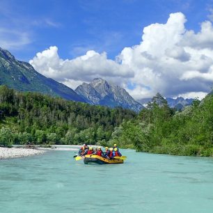 Soča je někdy nazývána dcera hor - slovinsky hči planin / F: archiv Alpi Center