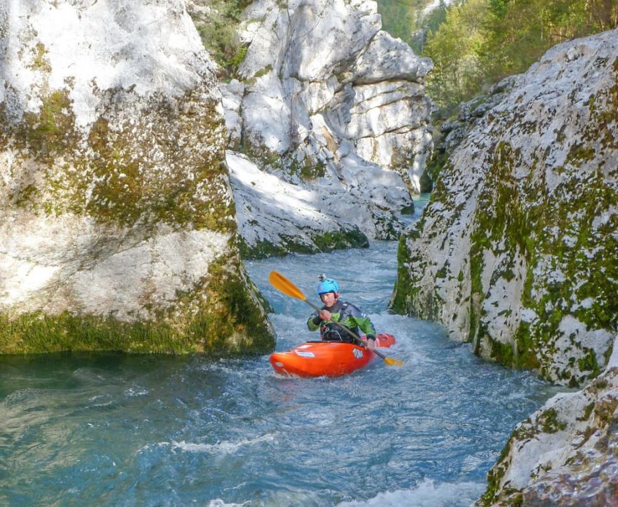 Sem se raft nevejde, určeno jen pro kajakáře / F: archiv Alpi Center