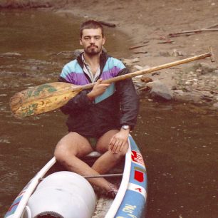 Tuhle důstojnou polohu jsem odkoukal od Vinnetoua / F: archiv Jiří Nosek